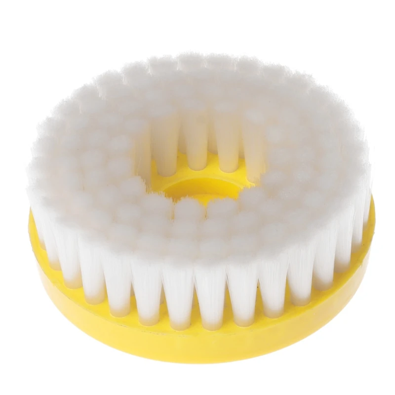 

Dia 130mm Black Drill Power Scrub Clean Brush Leather Plastic Wooden Furniture