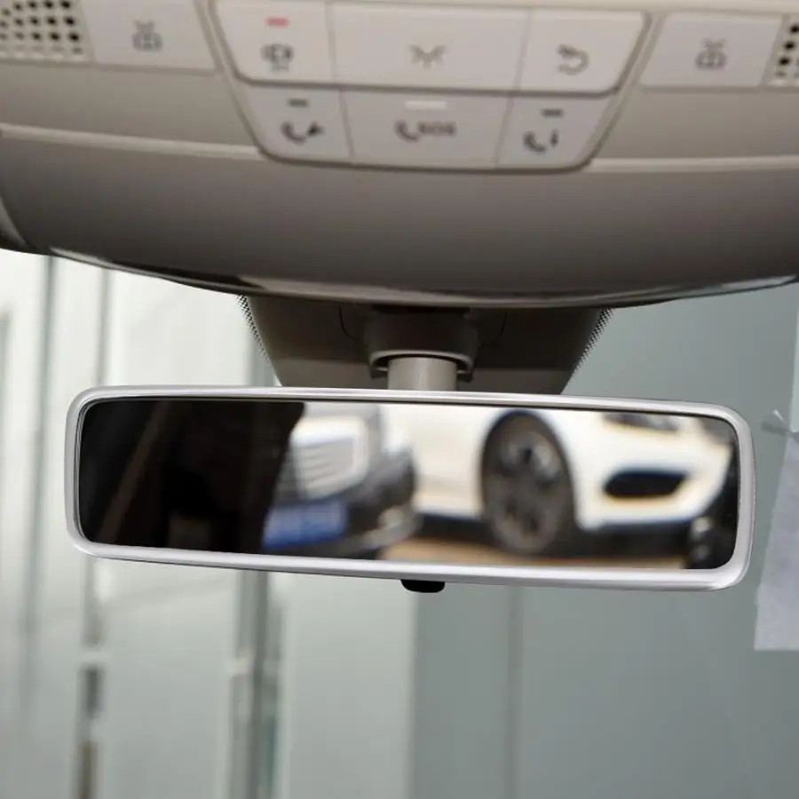 Отделка зеркала заднего вида для салона автомобиля отделка рамы Mercedes Benz E Class W213