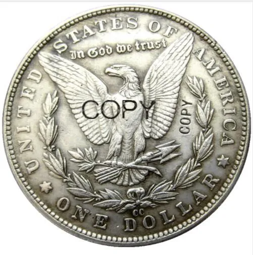 Американские монеты доллар Моргана 1878-1893-CC 13 шт Посеребренная копия декоративная монета