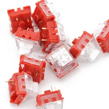 Kailh Box Red Pro Switch 35g Linear RGB SMD Switches Dustproof ForMechanical Gaming keyboard IP56 waterproof mx