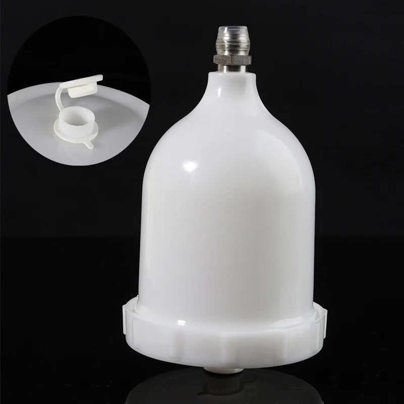 600 мл пластиковый горшок контейнер пистолет распылитель чашка гравитационный