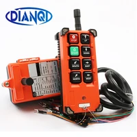 24vwireless industrial remote controller switches hoist radio control crane switch 1 transmitter 1 receiver f21 e1b 6 channels