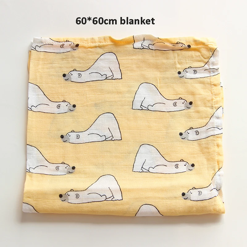 Muslin cotton 29 Муслиновые одеяла для новорожденных, детские пеленки из марли, мягкие пеленки для младенцев, спальный мешок из хлопка, чехол для детской коляски, игровой коврик - Цвет: Muslin cotton 29