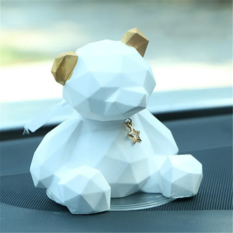 Хит продаж скандинавский стиль геометрия медведь автомобильный ароматерапия