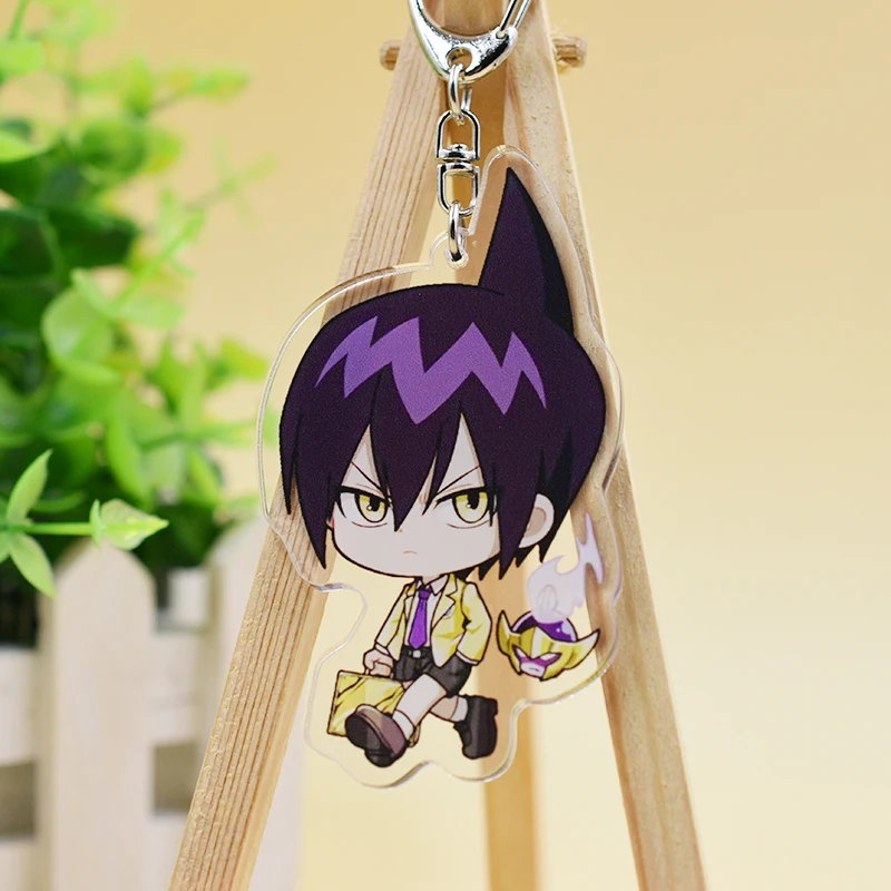 

NEW Anime Shaman King YOU ASAKURA Tao Ren Kyoyama Anna Acrylic Keychain Bag Pendant Cute Keyring Cartoon Toy Cosplay Xmas Gift