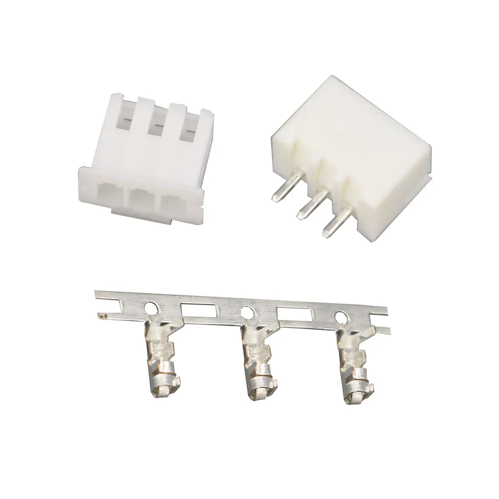 

XH2.54-3P 3Pin Straight needle spacing 2.54mm connectors Male and Female Plug + terminals