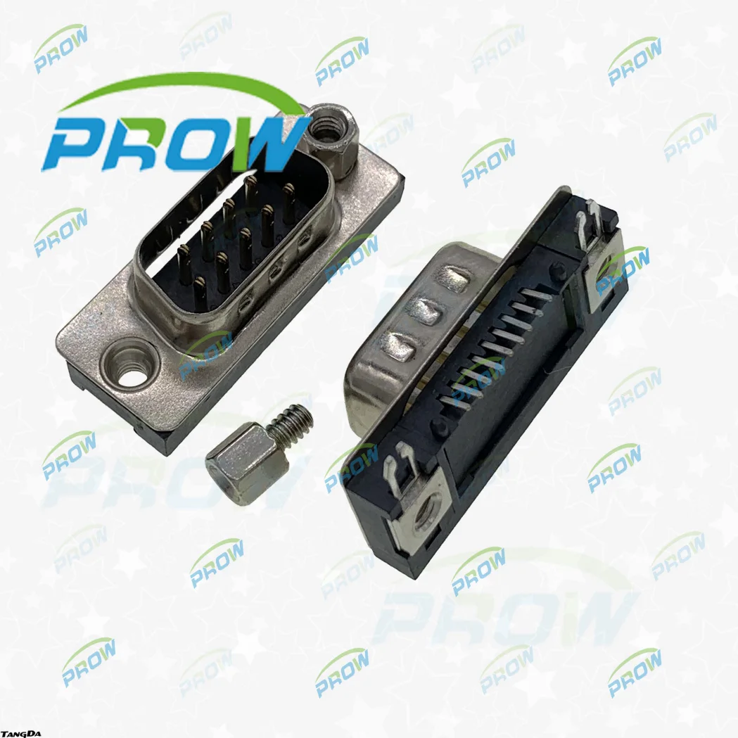 

Сверхтонкая головка db dr-9 core smt smd socket Однорядный db9 ультратонкий Разъем smd 9p 9pin PROW V
