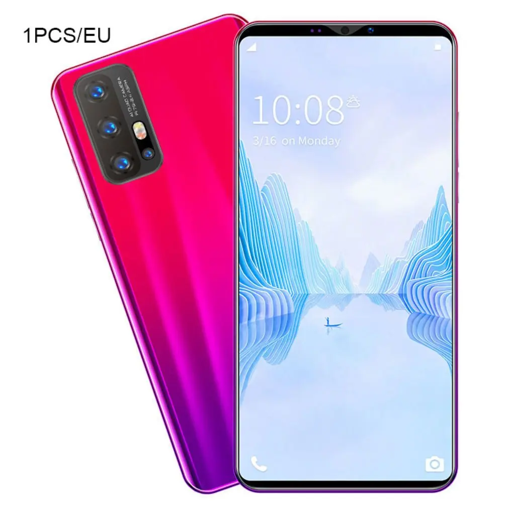 

Z6 Pro смартфон 5,8 дюймов дисплей смартфона 512 М + 4G Android смартфон 3D Стекло позолоченный задняя обложка синего цвета