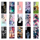 Чехол для Samsung Galaxy S21  S21 +  S21 Ultra 5G, чехол для Samsung S21 plus, силиконовая Мягкая задняя крышка из ТПУ для телефона GalaxyS21 S 21, чехол