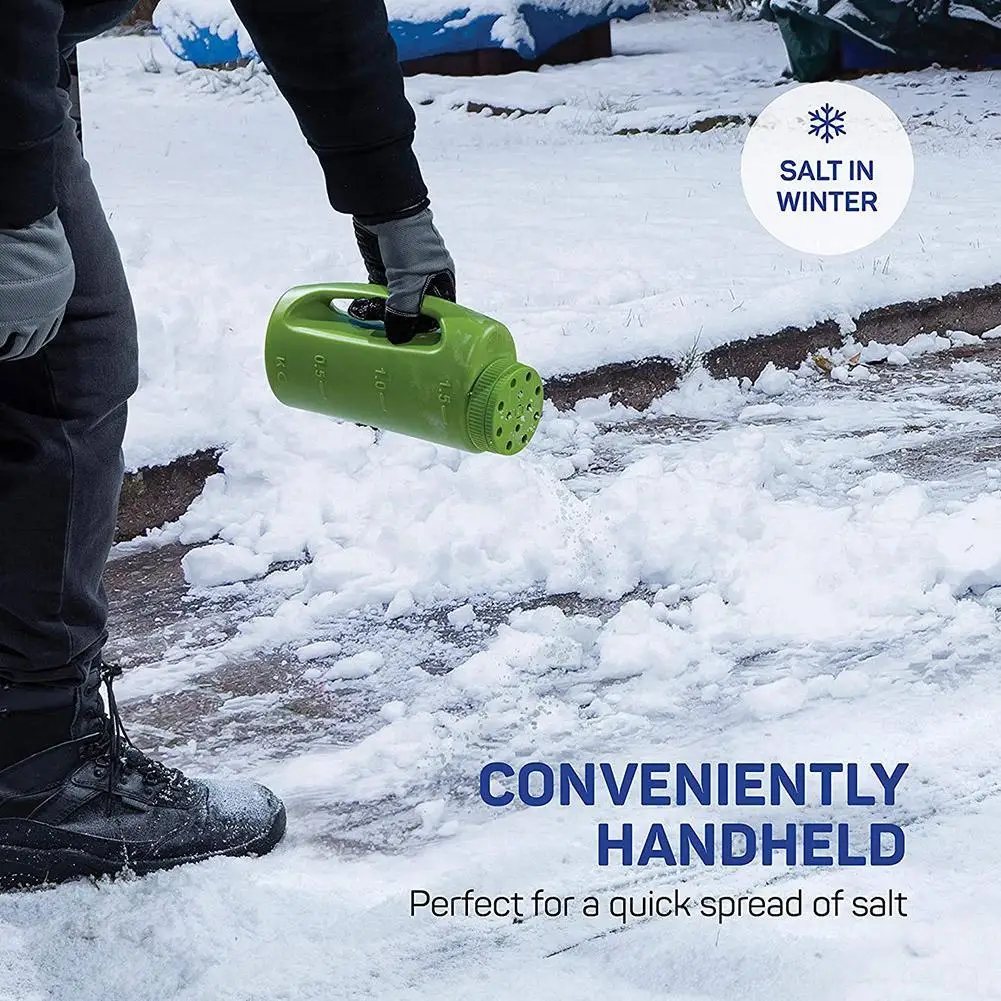 

Handheld Spreader Adjustable Hole Size Lawn Fertilizer Sprinkler Bottle Salt Fertilizer Salt Pot Shaker For Seed Fertilizer U1R5