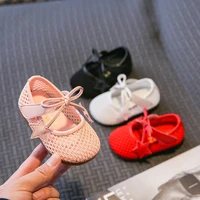baby shoes toddler summer mesh casual shoes breathable first walkers soft bottom little girls princess sandals soh009