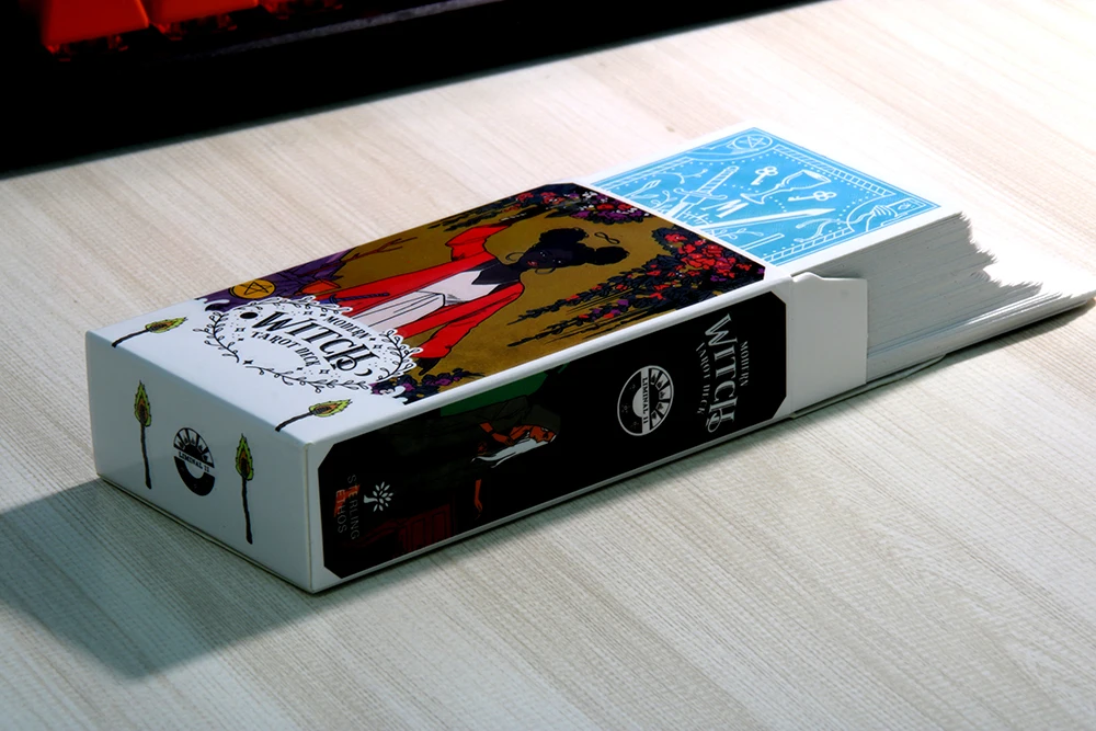 Современная колдунья Таро 78 карт колода тарокчи таратология универсальный