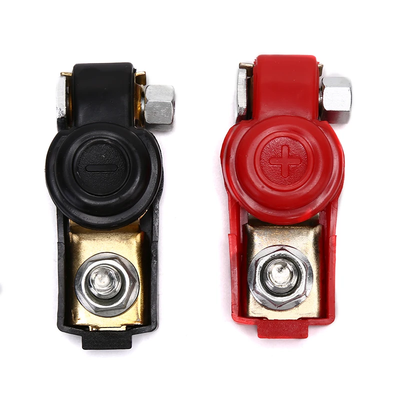 

Car Boat Battery Terminal Connector Top Positive Negative Heavy Duty Universal