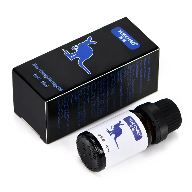 Антибактериальная смазка для взрослых 10 мл мужское энергетическое массажное