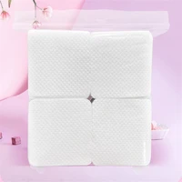 100 piecespack of eyelash glue remover wipe cleaning cotton pad nail cleaning pad