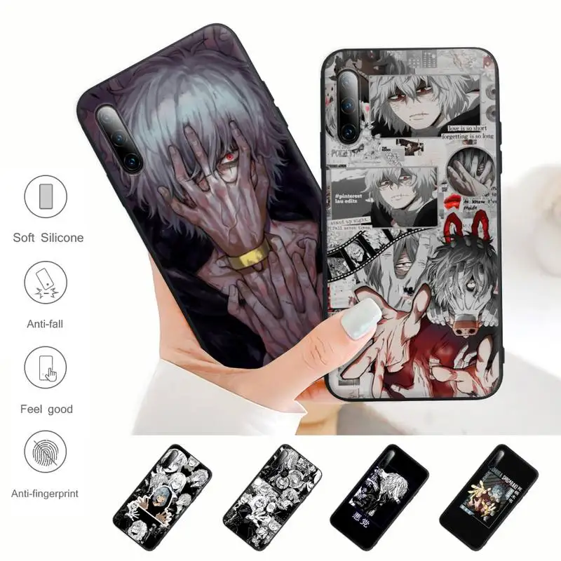 

My Hero Tomura Shigaraki Black Silicone Cell Phone Case Cover For Samsung J4 J6 J5 J7 2016 Note 5 8 9 10 Lite Plus 20 Ultra