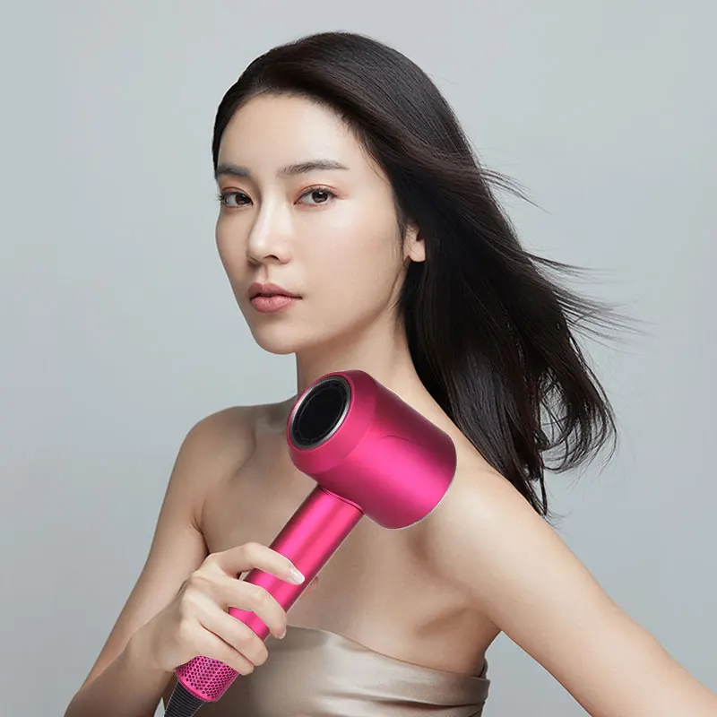 

Professional Hair Dryer Negative Ions Blow Dryer With Diffuser Attachment Hairdryer Powerful Light Weight Dryer Salon and Travel
