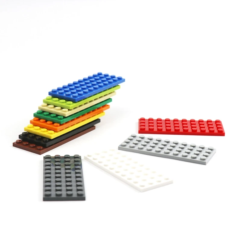 Строительные блоки части пластины 4x10 3030 20 шт опорная плита MOC обучающие игрушки
