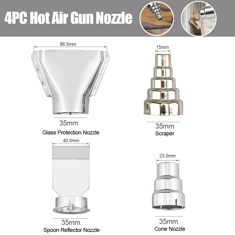 2000 Вт 220 В ЕС Plug Промышленный Электрический Пистолет Горячего Воздуха