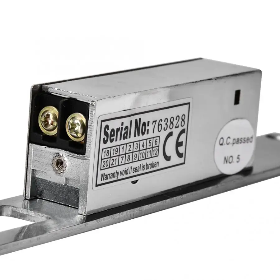 DC 12 В Электрический Болт замок умный защитный катод ударный дверной контроль