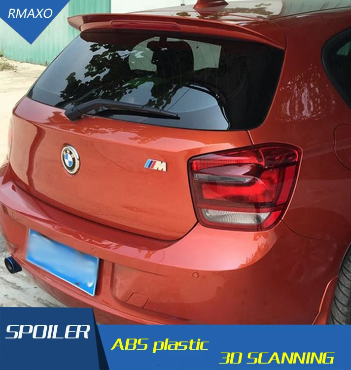 Для BMW F20 Спойлер ABS Материал заднего крыла первоклассника Цвет задний спойлер для