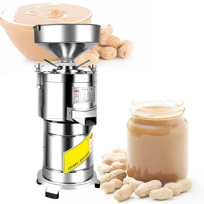 

PBOBP Commercial Blueberry Jam Colloid Mill Chocolate Tomato Grease Sesame Peanut Butter Grinder Machine