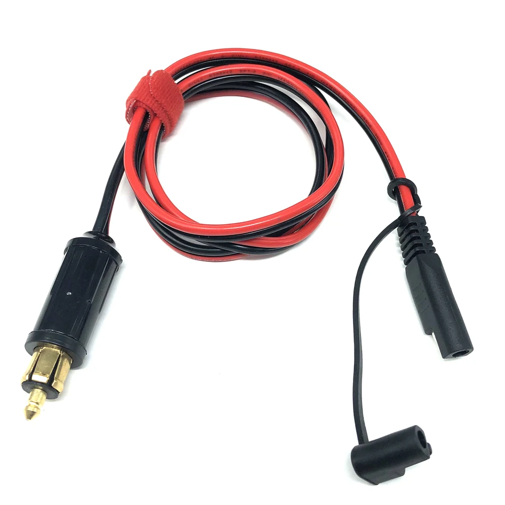 DIY 14AWG сверхмощный жгут быстрого отключения штекер SAE к DIN Hella гнездо 100 см для