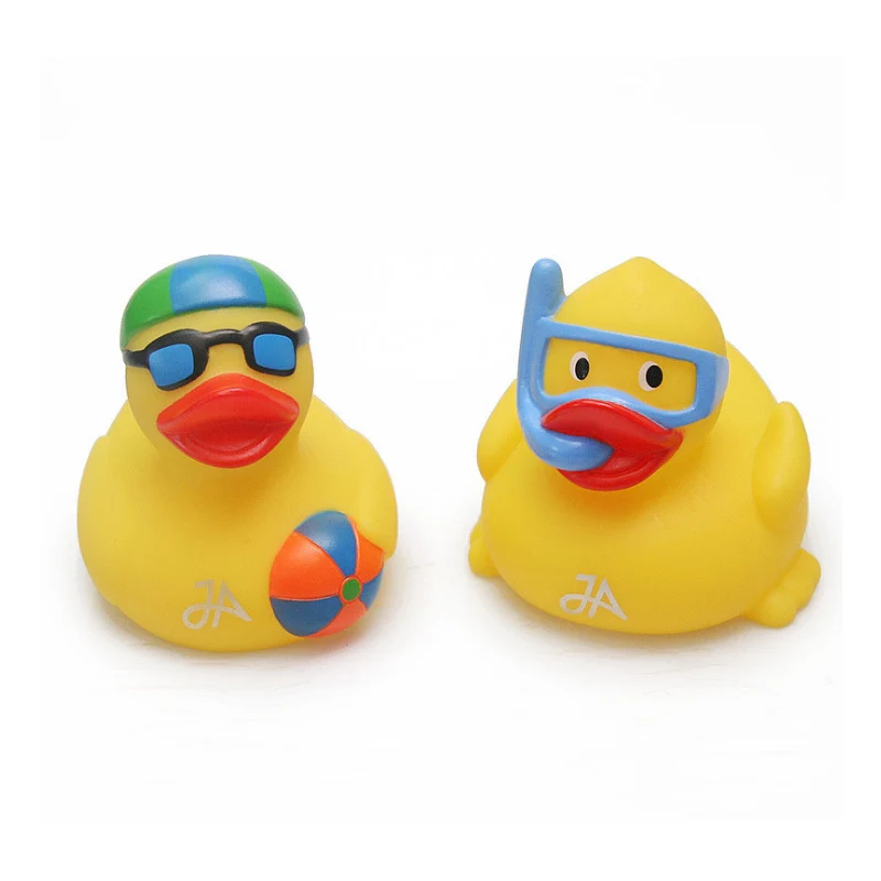 Резиновая утка новый стиль Плавательная шапочка волейбольная Детские Игрушки