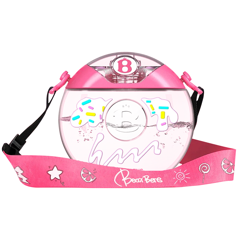 Детская кружка-пончик с соломинкой 380 мл | Мать и ребенок