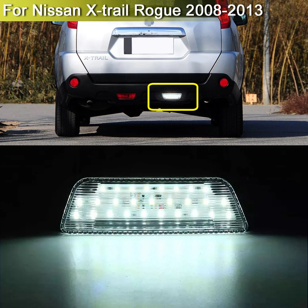 

12V Waterproof LED Reversing Lights For Nissan X-trail Rogue 2008 2009 2010 2011 2012 2013 Rear Right Reverse Lamp