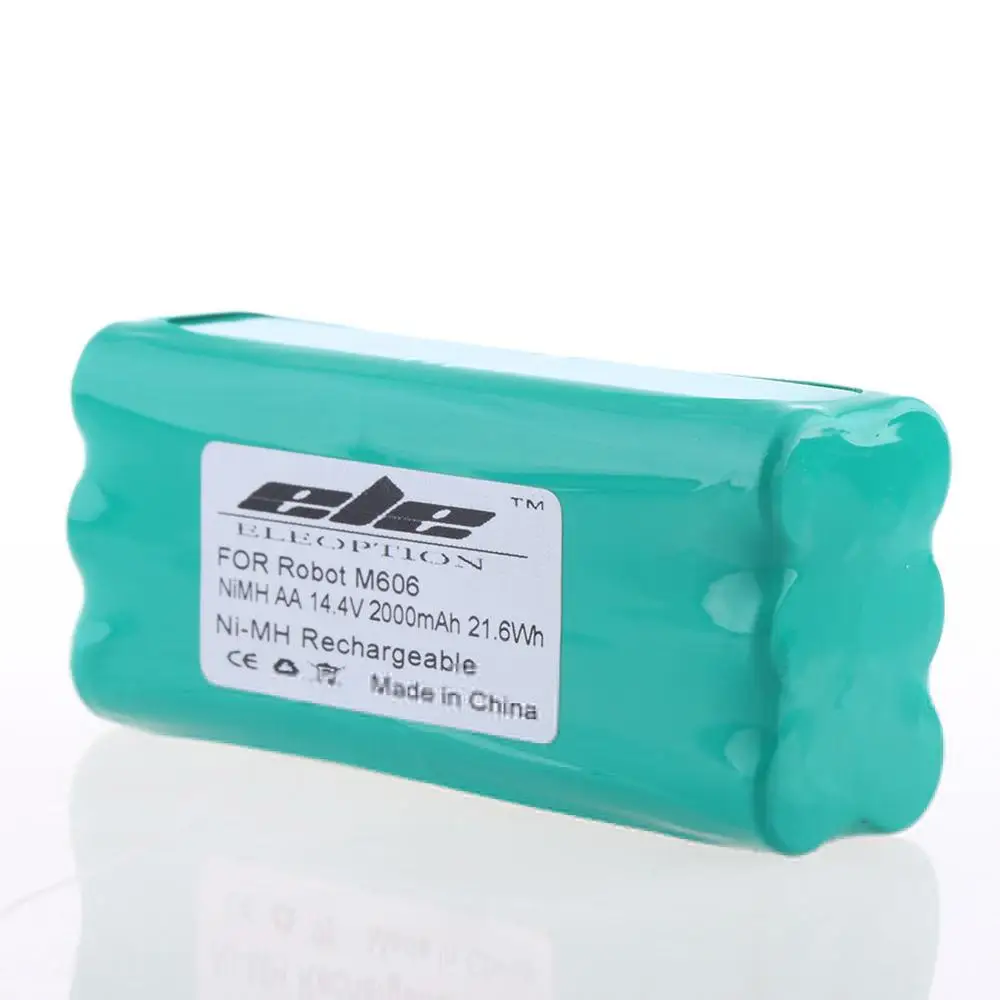 Новое поступление Eleoption сменный аккумулятор 14,4 V 2000mah 2.0Ah Ni-MH для Libero вакуумный 0606004, M606
