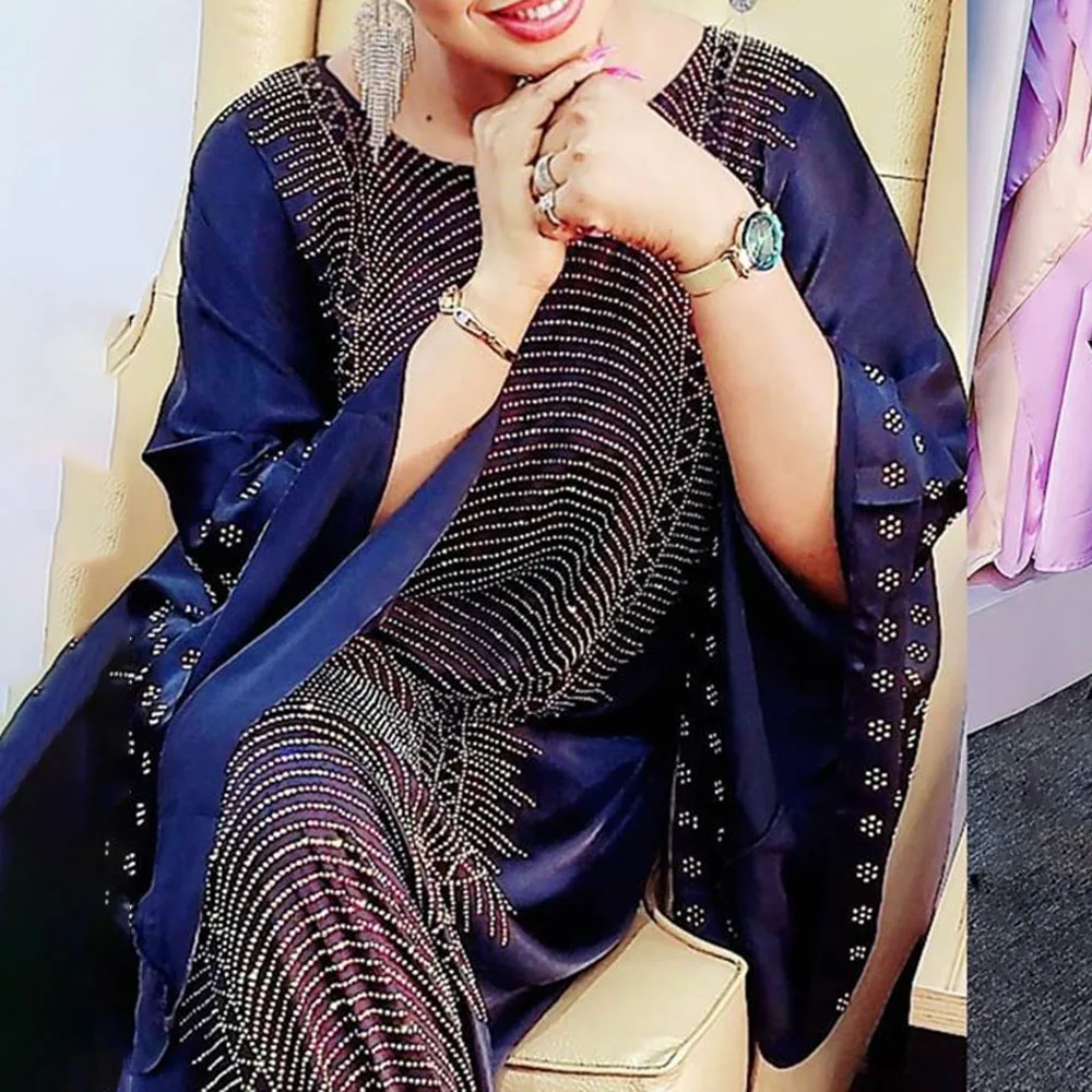 Женское длинное платье в африканском стиле роскошные элегантные мусульманские