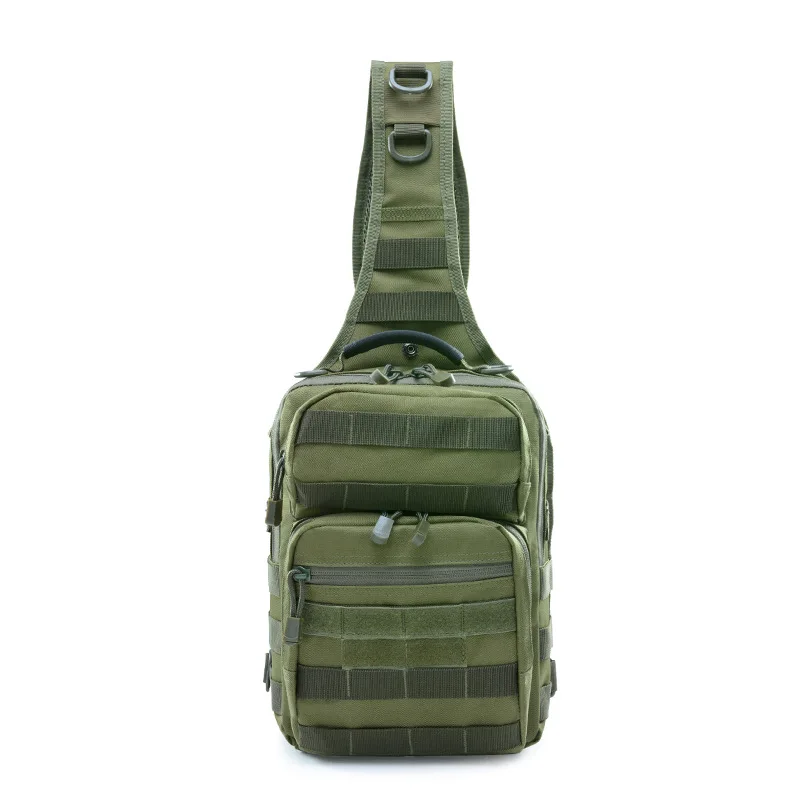 Army green Тактическая Наплечная Сумка для спорта на открытом воздухе, кемпинга, Путешествий, Походов, походов, Молле, сумка, военный тактический охотничий рюкзак - Цвет: Army green