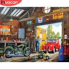 HUACAN картины по номерам DIY гараж рисунок на холсте Живопись маслом по номерам комплекты, украшение для дома автомобиля