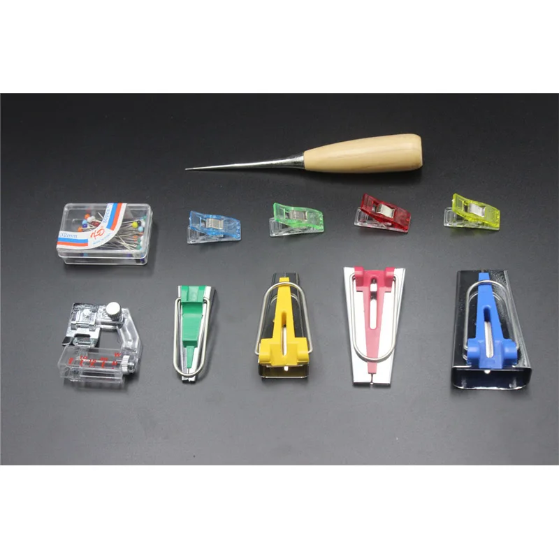 

1pc DIY Patchwork Quilting Sewing Supplies Accessories Multifunctional Sewing Bias Tape Makers Trim Control Bias Binding