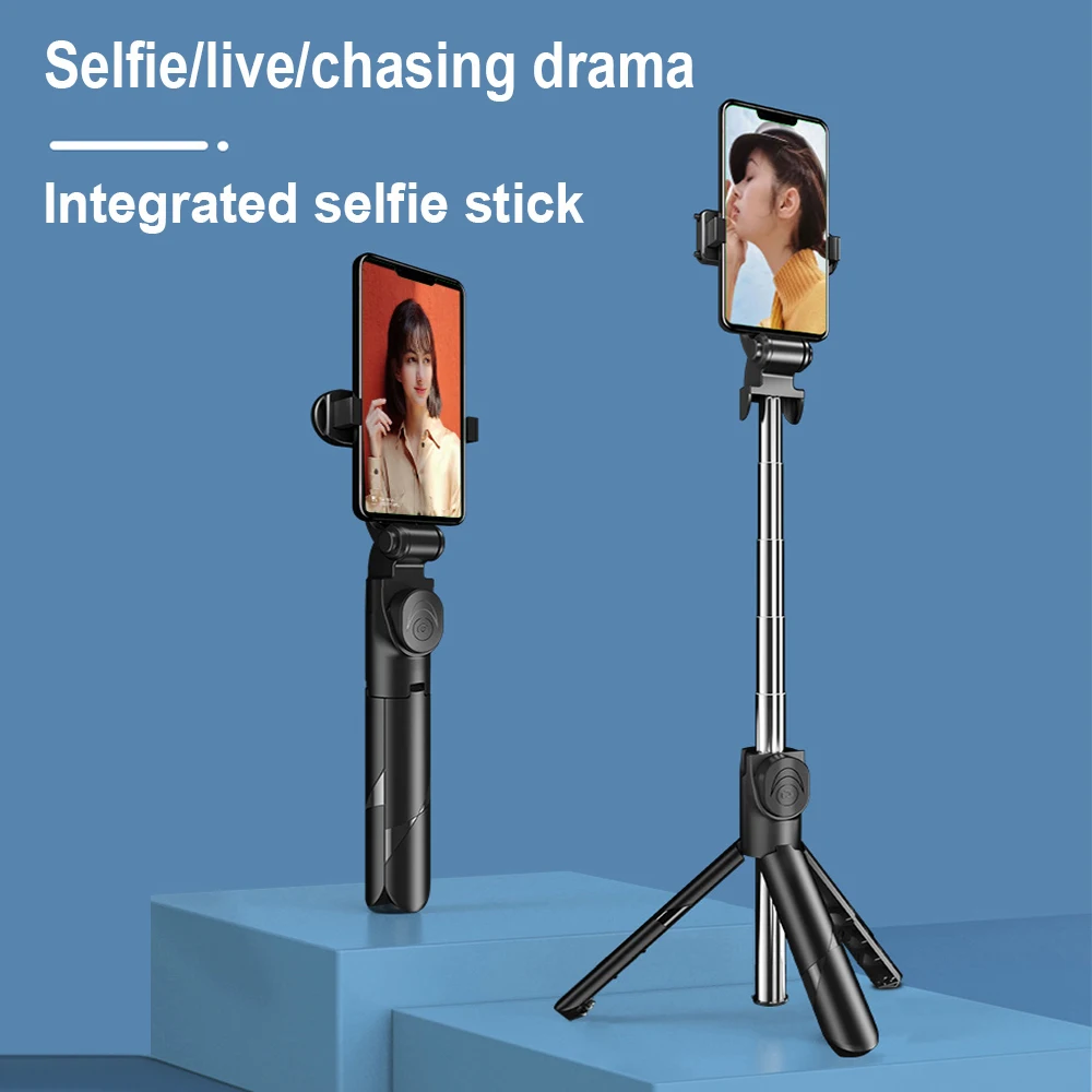 3 in 1 Selfie Stick Live Tripod Bluetooth Remote Control Cellphone Support for Smartphone Fit  Live / Record Video / Chat