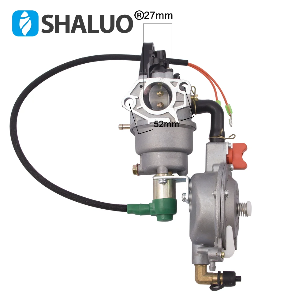 Горячая Распродажа LPG нг карбюратор двойной топлива комплект для