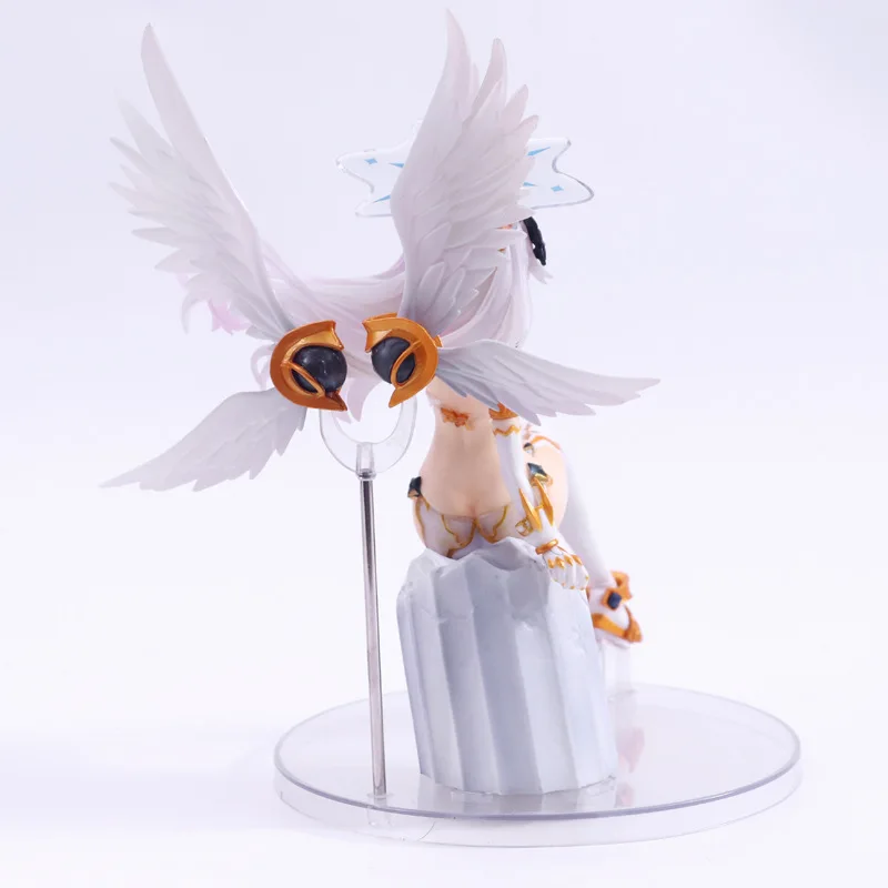 Гипергабаритная игра Нептун черное сердце бикини сидящее Ver. Белые крылья богини