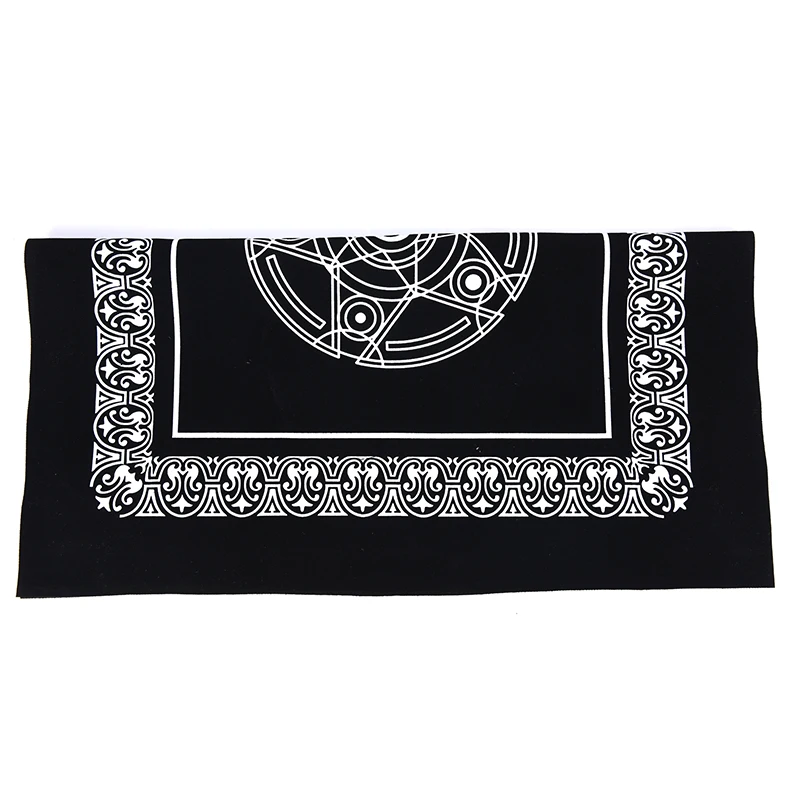 Бархатная скатерть Таро алтарь Wicca Pentacle Sun вышивка настольная игра 49 см x | Спорт и