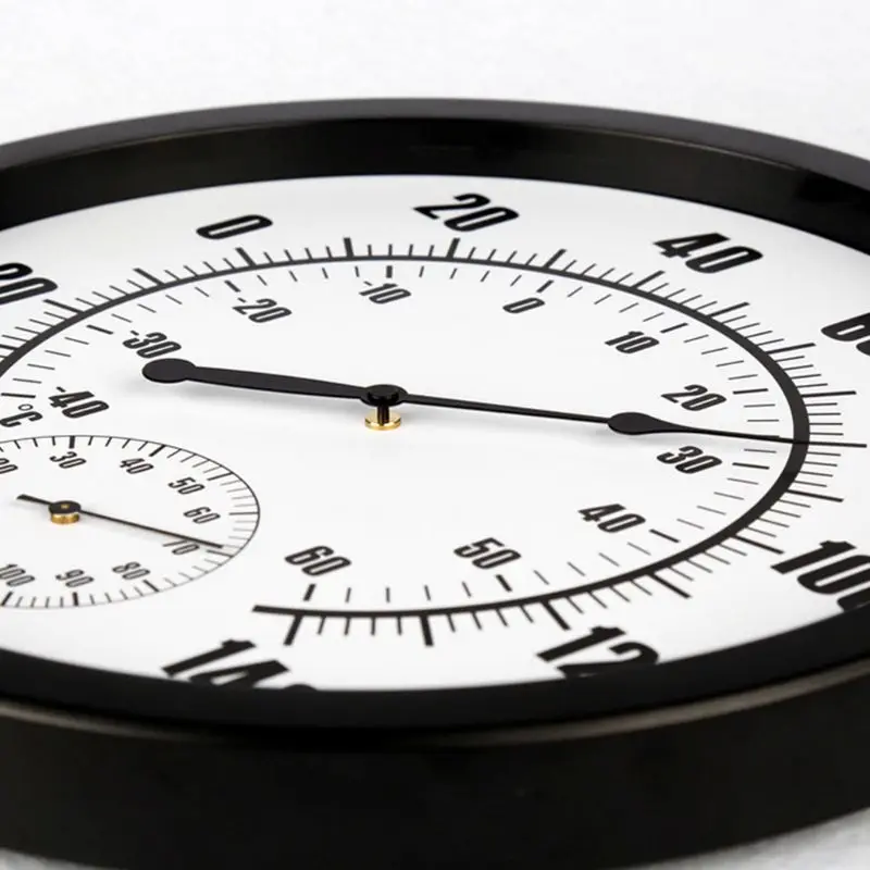 Термометр Крытый открытый 10 &quotпатио Большой Настенный термометр и гигрометр