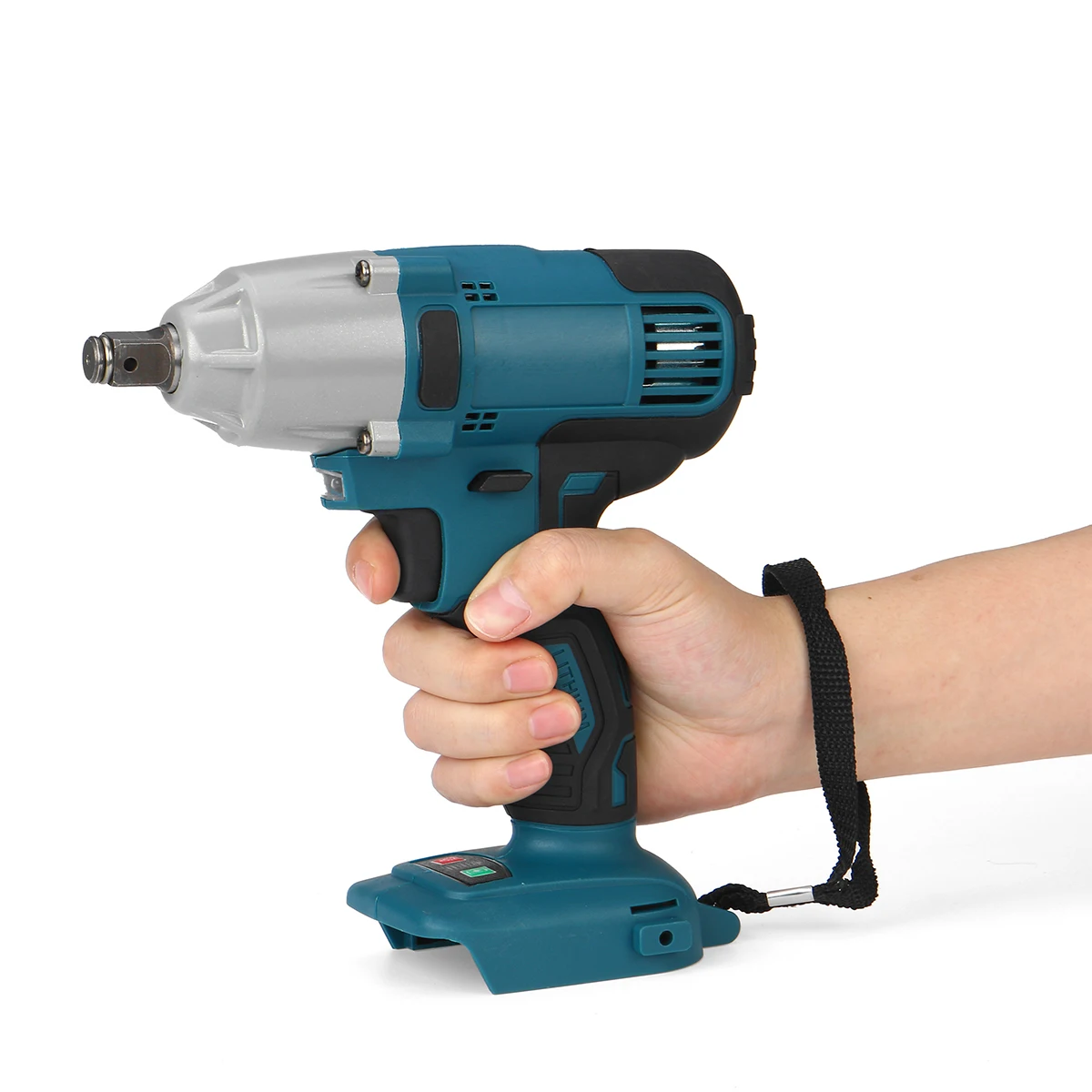 

18V Electric Brushless Impact Wrench Rechargeable 1/2 Socket Wrench Power Tool Cordless Without Battery&accessories