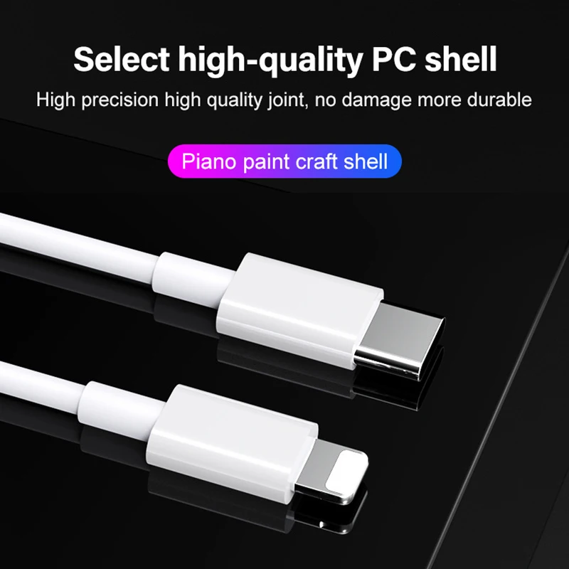 PHOMAX PD USB C кабель Вт Быстрая зарядка Lightning зарядный для iPhone XR 11Pro Max type 3A Mobile phone kable data
