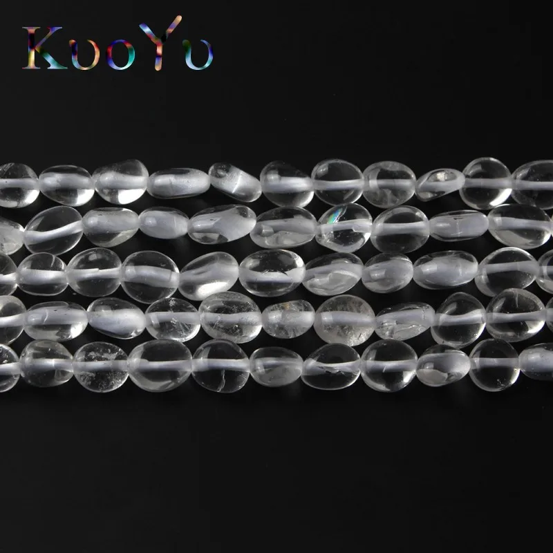 Бусины из прозрачного кварцевого кристалла 5-7 мм | Украшения и аксессуары