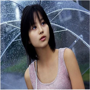 50 шт., прозрачные дождевые Зонты из ПВХ