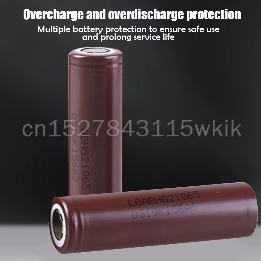 HG2 18650 3000 мАч перезаряжаемая батарея 20A разряд 3 6 В литиевая INR18650 для фонарика Power