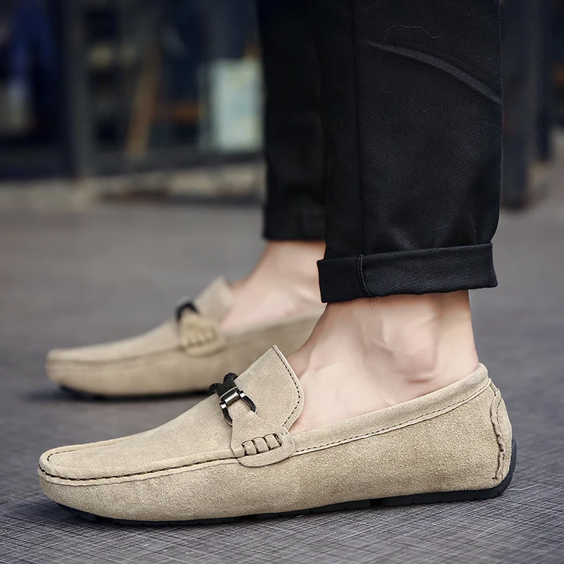 

2020 Fashion Pointed Toe Dress Shoes Men Loafers Patent Leather Peas Shoes for Men Formal Mariage Wedding Shoes Leather Flats %