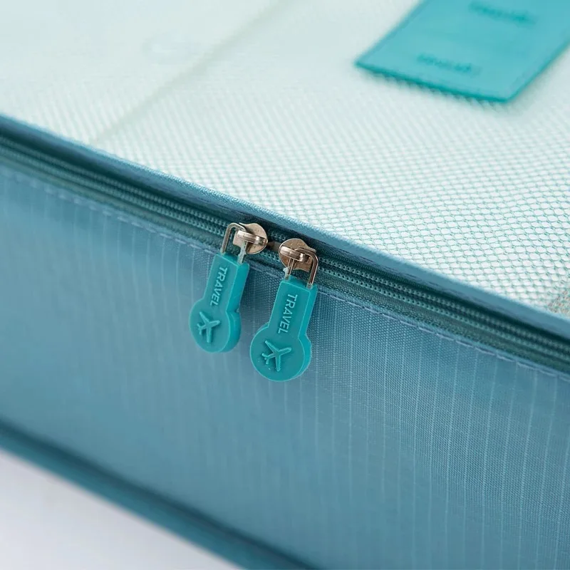 6 шт. дорожная сумка для хранения водонепроницаемая упаковка одежды органайзер