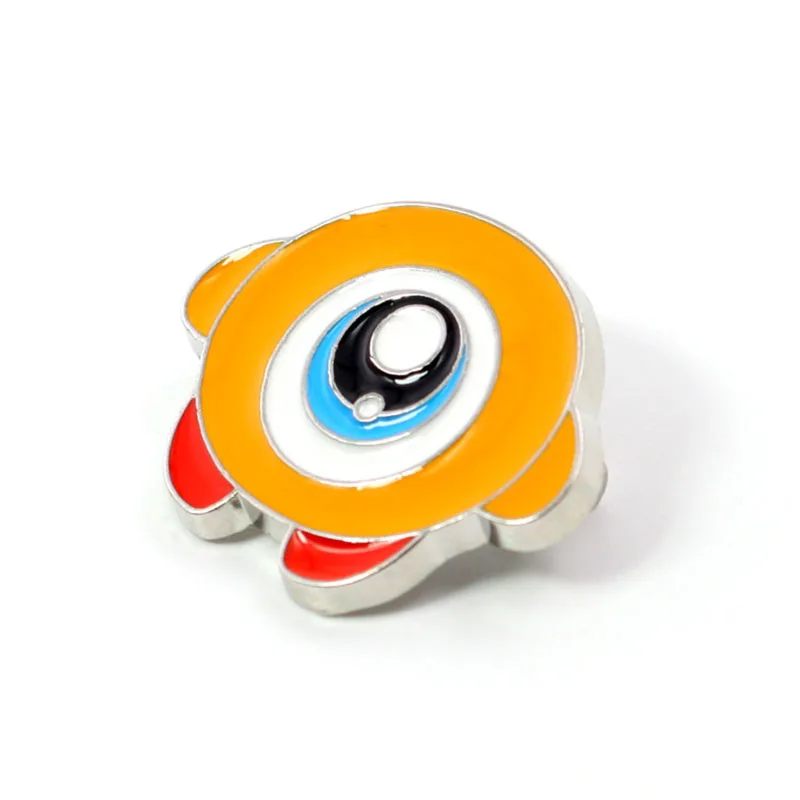 Модная эмалированная брошь в стиле аниме Kirby pin рюкзак джинсовый значок одежда