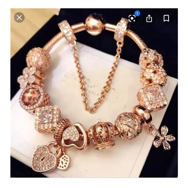 

925 Sterling Silver Bracelet Moments Sliding Clasp Adjust pan Bracelet Bangle Fit Women Bead Charm Diy Europe Jewelry