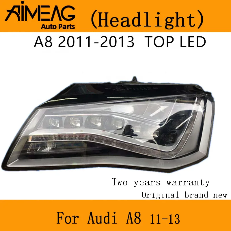 Сделано для 11 17 A8L налобный фонарь наполовину в сборе W12 оригинальный заводской